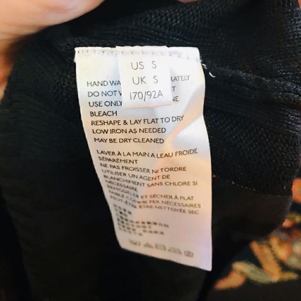 Free people | new with tags | black sweater tank top - Picture 4 of 6